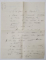 SCRISOARE ADRESATA DE DIMITRIE GUSTI LUI OCTAVIAN NEAMTU , SCRISA SI SEMNATA OLOGRAF , 1938