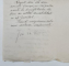 SCRISOARE EXPEDIATA DE ION TH. FLORESCU , FOST MINISTRU SI PARLAMENTAR , SCRISA SI SEMNATA OLOGRAF , BUCURESTI , 9 APRILIE , 1937