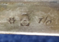 SCRUMIERA CU SUPORT DE CHIBRITURI , MARCA W.M.F. , METAL ARGINTAT SI CRISTAL , ART DECO
