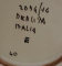 Scrumiera din ceramica, Derute, Italia, Anii 30
