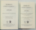 SERBAN CIOCULESCU - OPERE , VOLUMELE I - II , 2019 , EDITIE DE LUX PE HARTIE DE BIBLIE SI LEGATURA DIN PIELE * COTOR LIPIT CU SCOCI