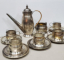 Serviciu din sticla si metal argintat, WMF, Germania, cca 1920