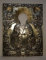 Sf Ierarh Nicolae Facatorul de Minuni, Icoana Romaneasca cu ferecatura din argint, datata, 1880