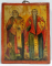 Sf. Ierarh Nicolae si Sf. Haralambie, Icoana cu Ferecatura din Argint, Scoala Greaca, Secol XIX