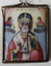 Sf. Nicolae, Icoana de calatorie pictata pe email, Rusia, Secol 19