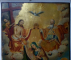 Sfanta Treime, Incoronarea Maicii Domnului,Sfantul Dimitrie si Sfantul Gheorghe, scoala romaneasca , secol 19