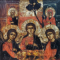 Sfânta Treime (Cina de la Mamvri), Icoana Scoala Romaneasca post Brancoveneasca, Secol 18