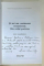 SI NOI AM CONDAMNAT COMUNISMUL . DIN EXILUL PARIZIAN de DINU ZAMFIRESCU , 2008 , DEDICATIE *