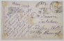SINAIA , CASTELUL PELES, CARTE POSTALA ILUSTRATA , 1923