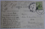 SINAIA - CASTELUL PELES  - CARTE POSTALA ILUSTRATA , MONOCROMA, CIRCULATA , DATATA 1911