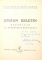 STEFAN ZELETIN, DOCTRINAR AL BURGHEZIEI ROMANESTI de VALERIU D. BADICEANU , 1943 DEDICATIE*