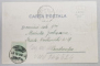 STEMA CELOR PATRU PROVINCII ROMANESTI SI O SERIE DE TIMBRE CU EFIGIA LUI CAROL I , CARTE POSTALA EMBOSATA , POLICROMA , CLASICA , CIRCULATA , 1905