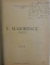 T . MAIORESCU - AMINTIRI de VASILE MIHAILESCU , 1929 , DEDICATIE*