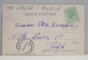 TANARA IN COSTUM ORIENTAL , CARTE POSTALA ILUSTRATA , DESTINATAR ELIZA XENOPOL *  , CIRCULATA , CLASICA , DATATA 1903