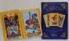 TAROTUL RIDER - WHITE , TRECUT , PREZENT SI VIITOR de SERAPHIM ZAKAI  , SET CU CARTE CU INSTRUCTIUNI SI 77 CARTOLINE IN  CUTIE , 2023
