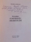TEATRU, CONFERINTE, MICROSTUDII, 2009 DEDICATIE*