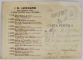 TENORUL N. LEONARD IN MOMENTUL INREGISTRARILOR PLACILOR PENTRU ' COLUMBIA ' , CARTE POSTALA , INCEPUTUL SEC. XX