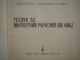 TEZAUR DE ARHITECTURA POPULARA DIN GORJ de FLOREA STANCULESCU, ADRIAN GHEORGHIU, PAUL PETRESCU  1973