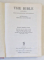 THE BIBLE CONTAINING THE OLD AND NEW TESTAMENTS , with illustrations by HORACE KNOWLES , 1968