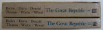 THE GREAT REPUBLIC - A HISTORY OF THE AMERICAN PEOPLE VOL. I - II by BERNARD BAILYN , DAVID BRION DAVIS , ETC. , 1977