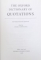 THE OXFORD DICTIONARY OF QUOTATIONS de ANGELA PARTINGTON, 1996