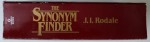 THE SYNONYM FINDER by J . I . RODALE , 1978