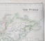 THE WORLD ON MERCATOR 'S PROJECTION by G.H. SWANSTON , HARTA , SECOLUL XIX