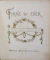 THINE FOR EVER  - verses by FRANCES RIDLEY HAVERGAL , CONTINE CROMOLITOGRAFII , SECOLUL XIX