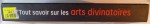 TOUT SAVOIR SUR LES ARTS DIVINATOIRES par ASTRID LENOIRE...STEPHANE ALLAEYS , 2010