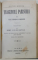 TRAGEDIILE PARISULUI de XAVIER DE MONTEPIN , VOLUMELE I - IV , 1875 , TEXT IN LIMBA ROMANA