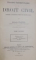 TRAITE ELEMENTAIRE DE DROIT CIVIL par MARCEL PLANIOL , VOL I - III , 1909-1913