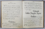 UTRENIA CELOR OPT EHURI - ,CONTINUAREA UTRENIEI - PENTICOSTARUL , CARTE DE MUZICA PSALTICA dupa STEFAN POPESCU , MACARIE IEROMONAHUL , I. POESCU - PASAREA ,  COLEGAT , 1904 - 1908 , SEMINARUL ' NIFON '