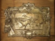 Vanatoare, panouri decorative metal argintat pe lemn, cca 1900