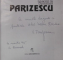 VASILE PARIZESCU , ALBUM DE PICTURA , ANII '90, DEDICATIE *