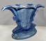 Vaza din sticla, Art Deco, decorata cu nuduri feminine ,Secol XX
