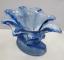 Vaza din sticla, Art Deco, decorata cu nuduri feminine ,Secol XX