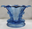 Vaza din sticla, Art Deco, decorata cu nuduri feminine ,Secol XX