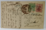 VEDERE PANORAMICA A BOSFORULUI , CARTE POSTALA ILUSTRATA , 1919