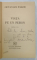 VIATA PE UN PERON de OCTAVIAN PALER , 1991 , DEDICATIE *