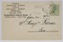VIEL GLUCK IN NEUNEN JAHRE !  ( MULT NOROC IN NOUL AN  ), CARTE POSTALA EMBOSATA , CROMOLITOGRAFIE , 1905