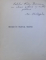 VISURI IN VUETUL VREMII  - POEME de AL. PHILIPPIDE , 1939 , DEDICATIE*