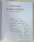 VLAICU  IONESCU , THE ARTIST / PICTORUL de DOINA URICARIU , ALBUM DE ARTA CU TEXT IN ROMANA SI ENGLEZA , 2012,  DEDICATIE *