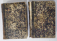 VOCABULAR FRANCEZ-ROMAN par P. POIENAR, 2 VOL - BUCURESTI, 1840-1841