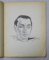 VOCEA AMERICII  - versuri de AUREL BARANGA , 1949 , CU DOUA DESENE de PERAHIM , DEDICATIE CATRE OVID S. CROHMALNICEANU *