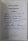 VREMEA INCERCUIRII , VOLUMUL I : URMARIREA de NICOLAE STROESCU - STINISOARA , 2001 , DEDICATIE CATRE FAMILIA  AL. PALEOLOGU *