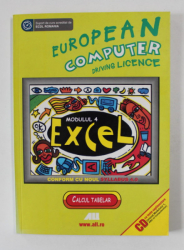 EUROPEAN  COMPUTER DRIVING LICENCE , EXCEL XP  , MODULUL 4 , 2007 , LIPSA CD *