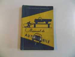 MANUAL DE AUTOMOBILE de V.TOMA SI T.PAVELESCU , VOL I 1958