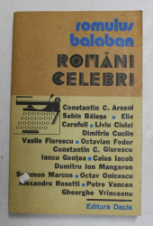 ROMANI CELEBRI de ROMULUS BALABAN , 1979