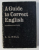 A GUIDE TO CORRECT ENGLISH by L. A. HILL , 1971