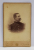 A. IHALSKY - SINAIA , FOTOGRAFIE TIP C.D.V. , PORTRET UNUI OFITER  , MONOCROMA, PE SUPORT DE CARTON , DATATA 1894